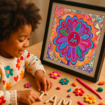 Farbenfroh bin ich Blume Inspiration Klassenzimmer