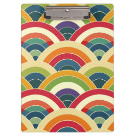 Farbenfroh Boho Rainbow Klemmbrett