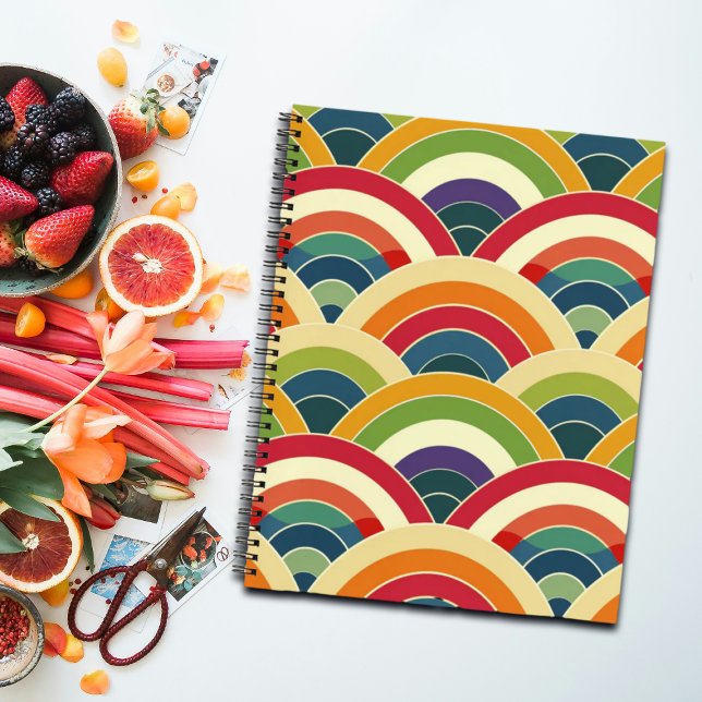 Farbenfroh Boho Rainbow Notizbuch (Von Creator hochgeladen)