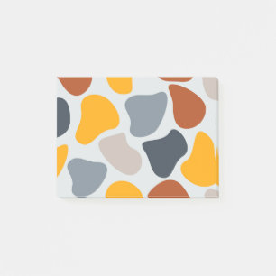 Farbenfroh, cool, trendig, modern, Bio geometrisch Post-it Klebezettel