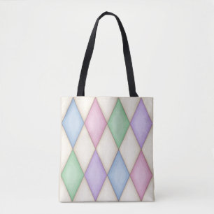 Farbenfroh Diamond Karo Harlequin Pattern