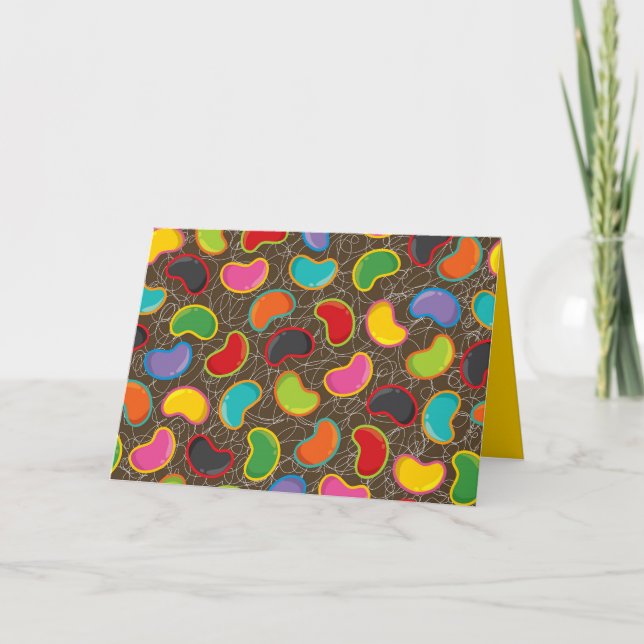 Farbenfroh & Fun Jellyboa Pop Madness Retro Candy Karte (Vorderseite)