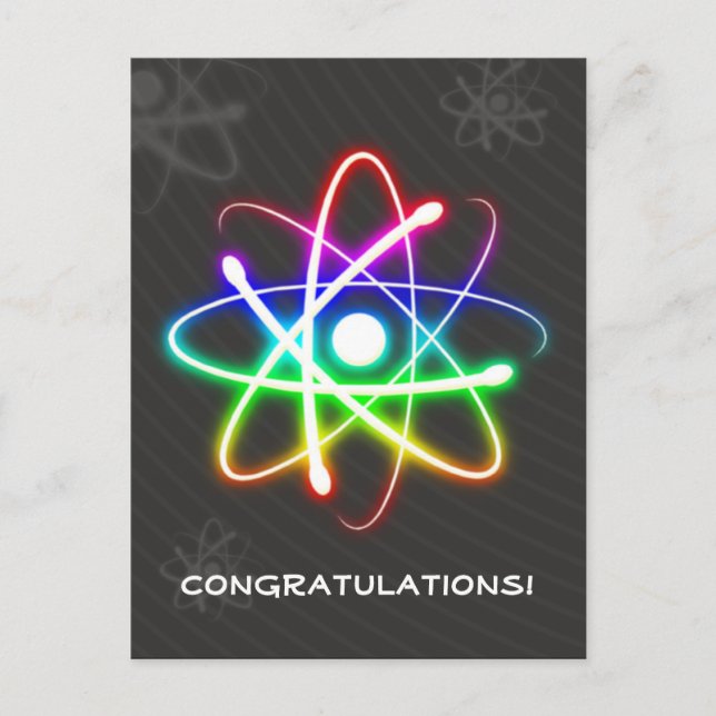 Farbenfroh | Grüße Postkarte (Vorderseite)