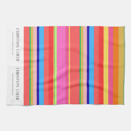 Farbenfroh hell Moderne Weihnachtsküche Handtuch