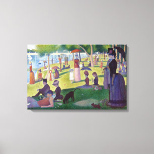 Farbenfroh Iconic Georges Seurat La Grande Jatte Leinwanddruck