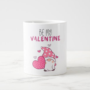 Farbenfroh Illustriert Sei die Valentinstag-Tasse Jumbo-Tasse