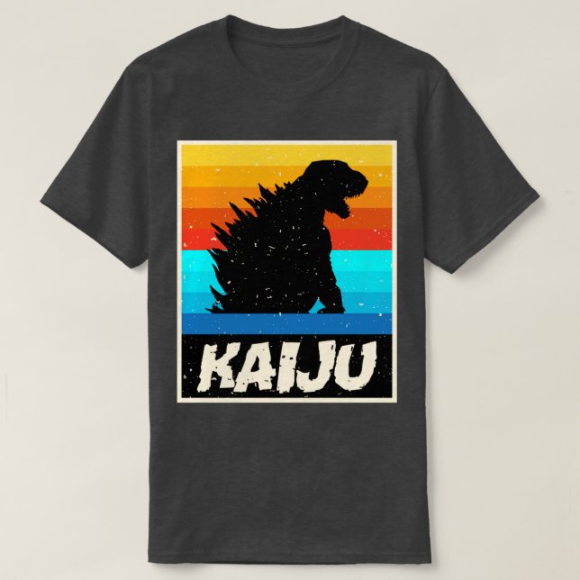 farbenfroh Kaiju T-Shirt (Design vorne)