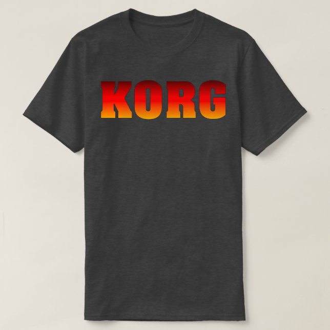 Farbenfroh Korg T-Shirt (Design vorne)