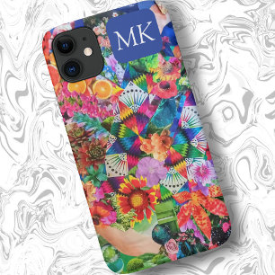 Farbenfroh, Maximalist Collage Art Trendy Case-Mate iPhone Hülle