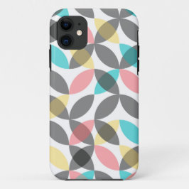 Farbenfroh, modern, fröhlich kreisförmig geometris Case-Mate iPhone hülle