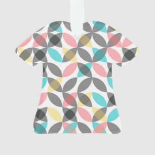 Farbenfroh, modern, fröhlich kreisförmig geometris ornament
