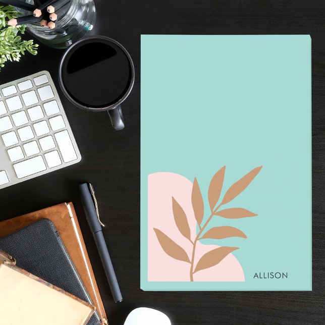 Farbenfroh, modern Minimalistisch Boho Retro Post-it Klebezettel (Von Creator hochgeladen)