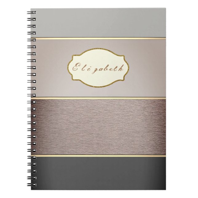 Farbenfroh - Personalisiert Notizblock (Vorderseite)