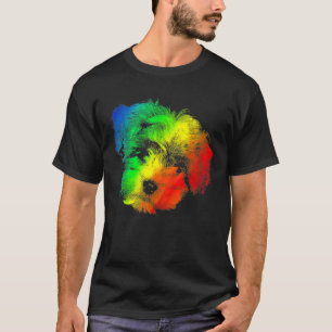 Farbenfroh Rainbow Shih Tzu T-Shirt