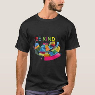 Farbenfroh sein freundliches Abstraktes Wohlbefind T-Shirt