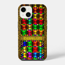 Farbenfroh Trendy Stilvoll iPhone 14 Hülle