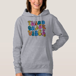 Farbenfrohe 3. Klasse - Zurück zur Schule Hoodie