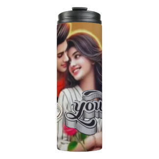 Farbenfrohe 3D Digital Art Thermal Tumbler - Perfe Thermosbecher