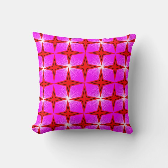 Farbenfrohe 3D Digital Art Threadlow Kissen | 16x1 (Vorderseite)