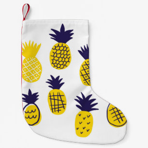 Farbenfrohe abstrakte Ananas im Geruch Kleiner Weihnachtsstrumpf