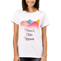 Farbenfrohe Abstrakte Bergwelt