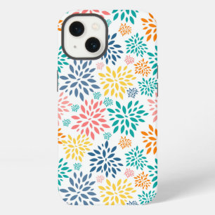 Farbenfrohe abstrakte Blume Muster Case-Mate iPhon iPhone 13 Hülle