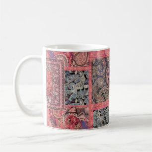 farbenfrohe abstrakte digitale Designkulisse Kaffeetasse