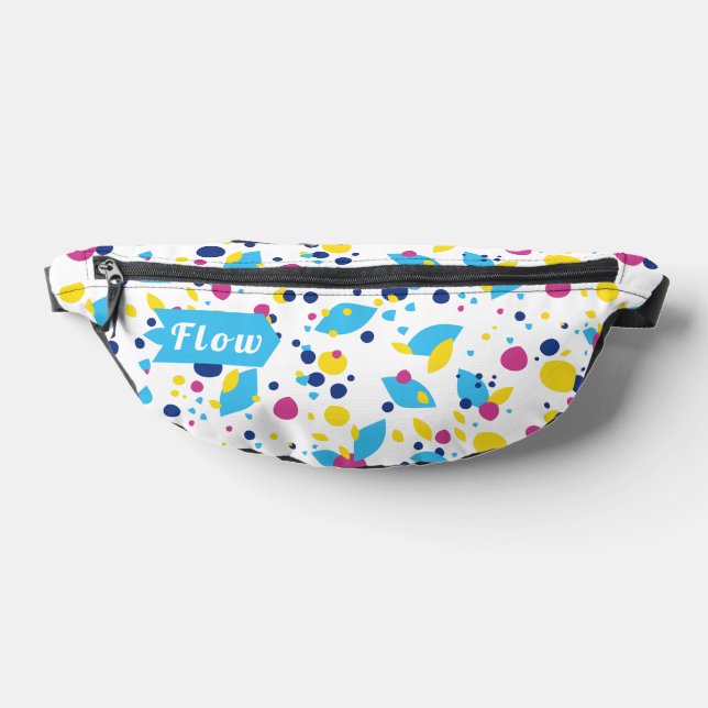 Farbenfrohe abstrakte Formen. Bauchtasche (Ablage )