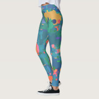 Farbenfrohe Abstrakte Formen von Boho