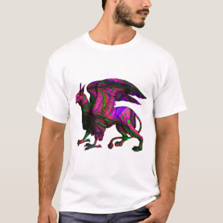 Farbenfrohe Abstrakte Griffin Infinity Active T - T-Shirt