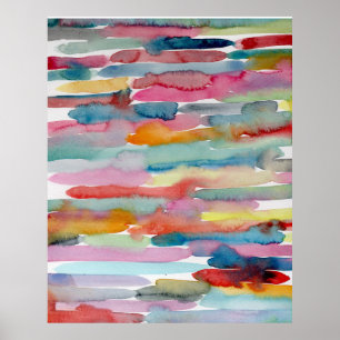 Farbenfrohe Abstrakte Kunst Pinakothek Züst Poster