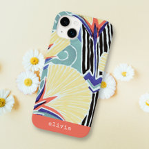 Farbenfrohe Abstrakte Kunstmuster von E.A. Séguy