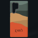 Farbenfrohe abstrakte Landschaft Samsung Galaxy Hülle<br><div class="desc">Moderner abstrakter und farbenfroher Landschaftsdesign.</div>