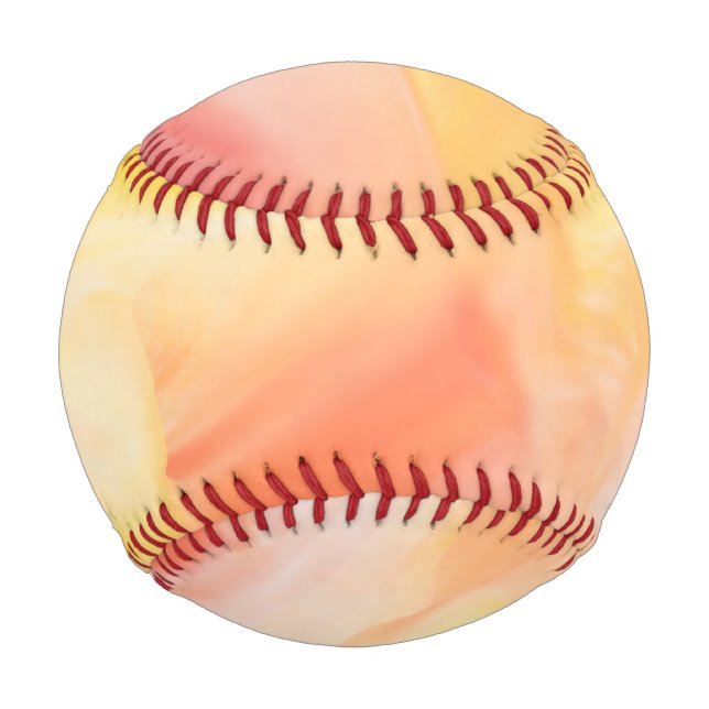 Farbenfrohe Abstrakte Marmorverkleidung Baseball (Vorderseite)