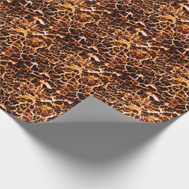 Farbenfrohe Abstrakte Muster Geschenkpapier (Ecke)