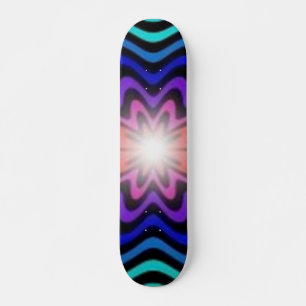 Farbenfrohe Abstrakte Skateboard