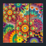 Farbenfrohe Abstrakte Wall Art Deco Triptychon<br><div class="desc">Farbenfrohe Abstrakte Wall Art Deco</div>