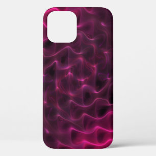 Farbenfrohe Abstrakte Waves Schwarzer Hintergrund Case-Mate iPhone Hülle