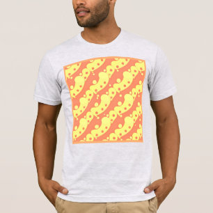 Farbenfrohe Abstraktionsmuster T-Shirt