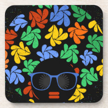 Farbenfrohe Afro-Liebe