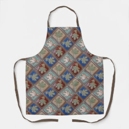 Farbenfrohe Ahorn-Blätter drucken Schürze