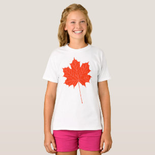 Farbenfrohe Ahorn-Blätter T-Shirt