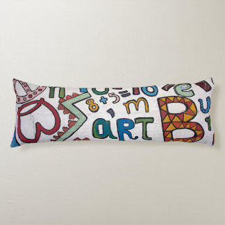 Farbenfrohe Alphabet Kissen