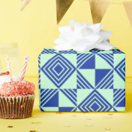 Farbenfrohe anfängliche Whimsical Sparkling Weddin Geschenkpapier