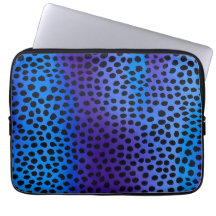 Farbenfrohe Animal Print Art Laptop-Fall