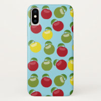 Farbenfrohe Äpfel Muster