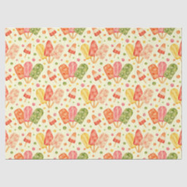 Farbenfrohe Aquarellbläschen Seidenpapier