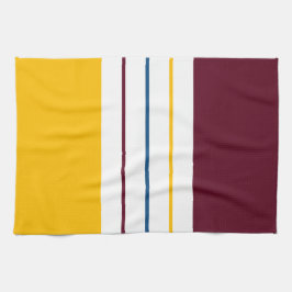 Farbenfrohe Autumnal Mulberry Bernsteinfarben Geschirrtuch