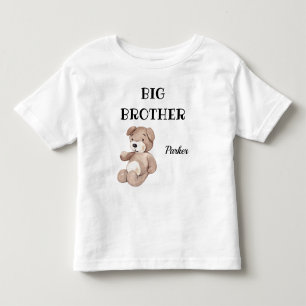 Farbenfrohe Babydusche Big Brother 2T bis 5-6T Jun Kleinkind T-shirt