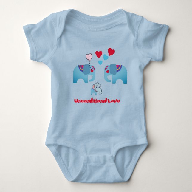 Farbenfrohe Babykleidung Baby Strampler (Vorderseite)
